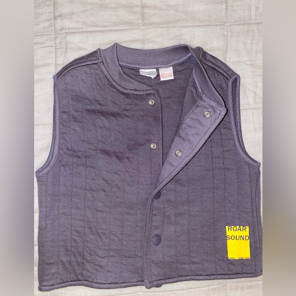 Zara snap vest